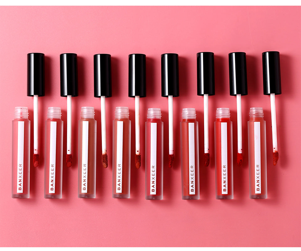 Matte lip glaze