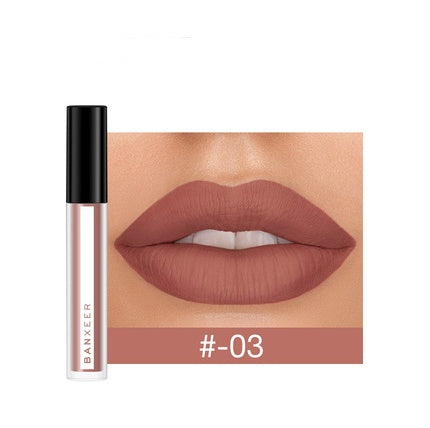 Matte lip glaze