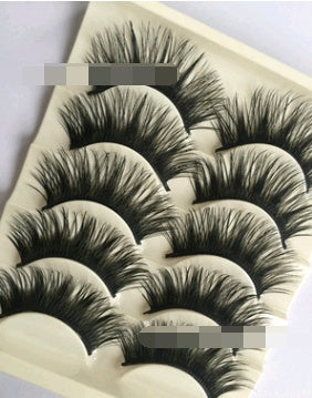 thick cross section pairs of eyelashes