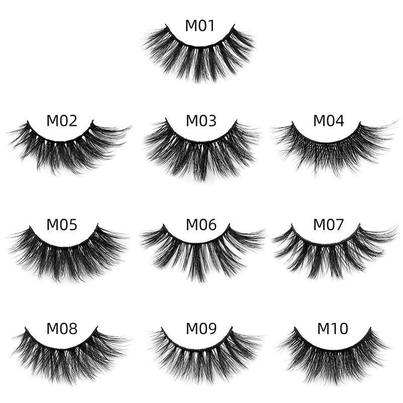 Natural 3D False Eyelashes