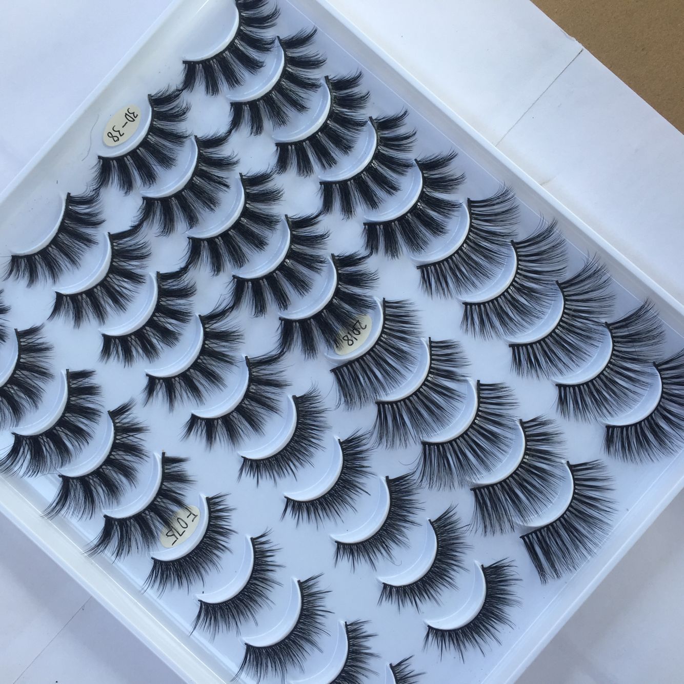 20 Pairs Of False Eyelashes