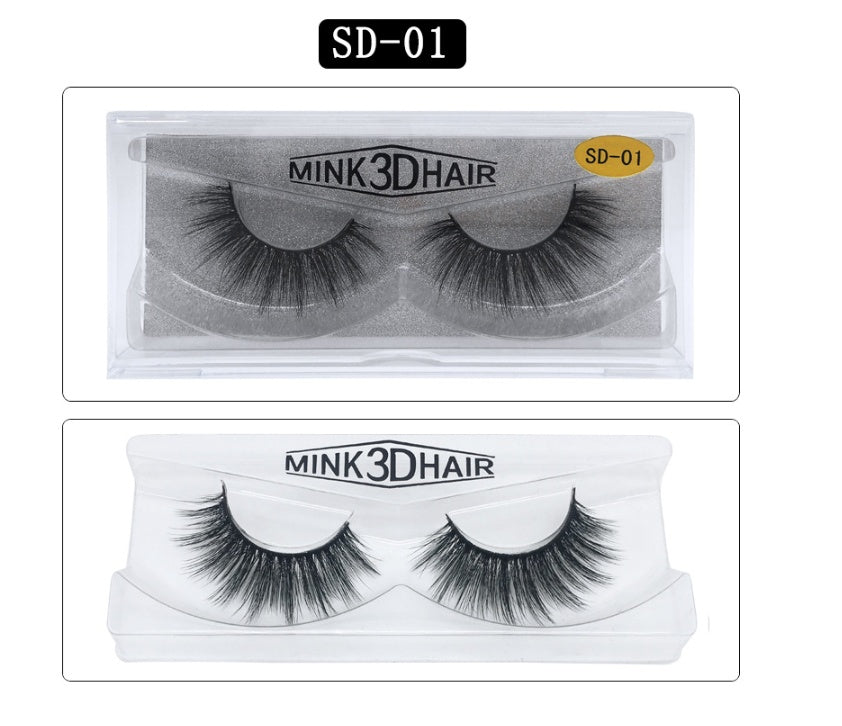 Mink eyelashes 3D