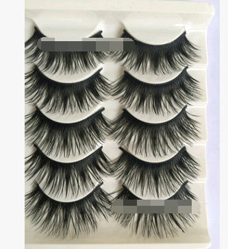 thick cross section pairs of eyelashes