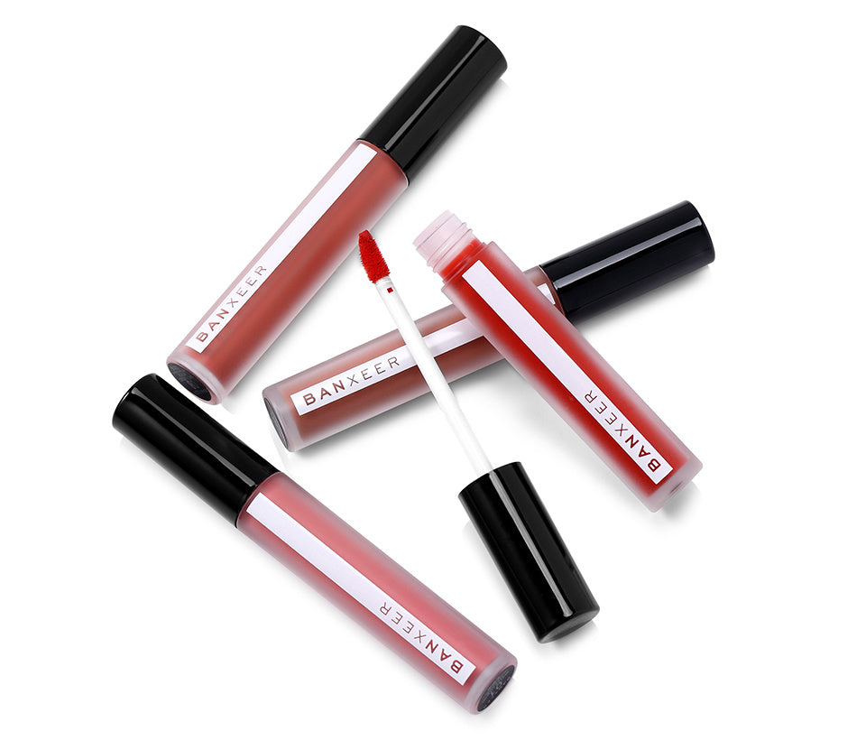 Matte lip glaze