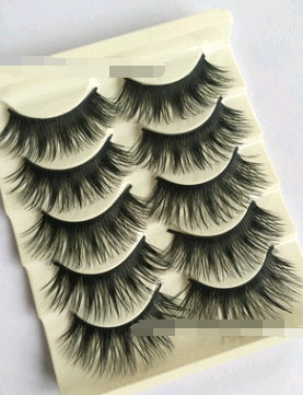 thick cross section pairs of eyelashes