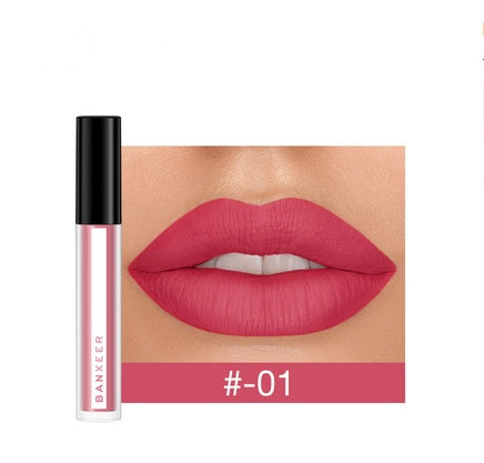 Matte lip glaze