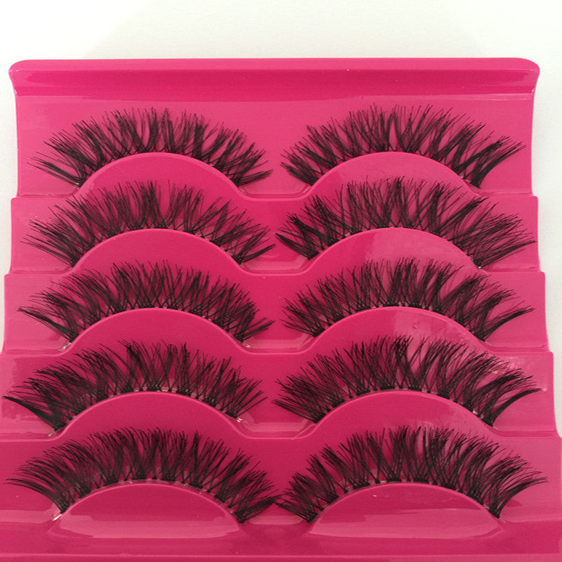Natural False Eyelashes Set