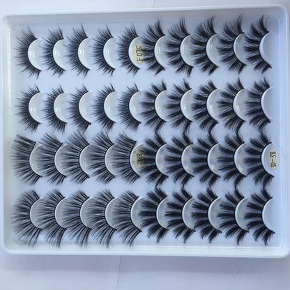 20 Pairs Of False Eyelashes