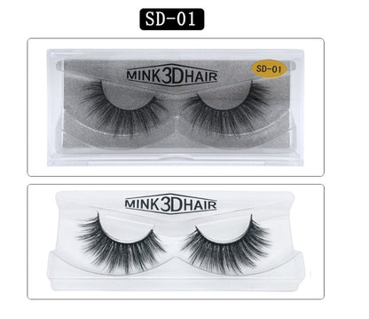 Mink eyelashes 3D
