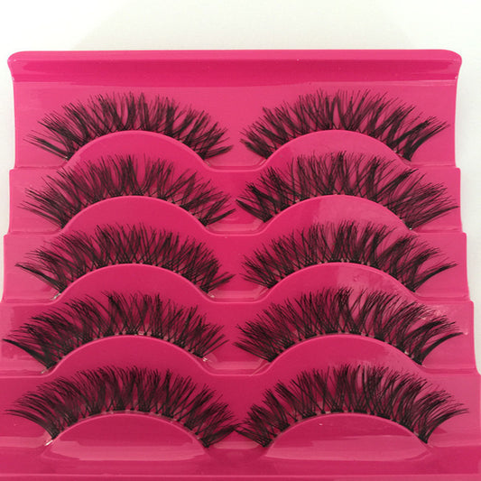 Natural False Eyelashes Set