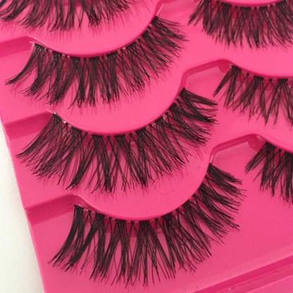 Natural False Eyelashes Set